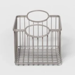 Wire Stackable Kids' Storage Basket Gray - Pillowfort™ 11 Wire Stackable Kids' Storage Basket Gray - Pillowfort™ -Pillowfort GUEST 0eed6cb5 4f5f 4d41 8876 72112c5b1a16