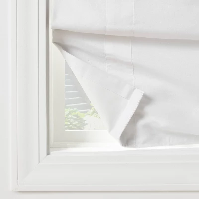 32" X 64" Blackout Roman Kids' Shade White - Pillowfort™ 5 32" X 64" Blackout Roman Kids' Shade White - Pillowfort™ - Image 3