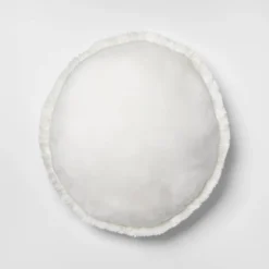 Faux Fur Floor Kids' Pillow Cream - Pillowfort™ -Pillowfort GUEST 3a082ea1 2537 4cd1 bbb5 134721edad48
