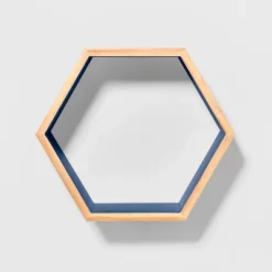 Natural Wood Hexagon Kids' Shelf - Pillowfort™ -Pillowfort GUEST 41064ba5 959a 43a8 9f1d 2dbd088b21e5