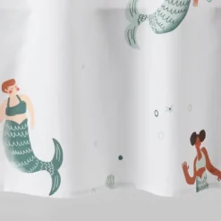 Mermaid Kids' Shower Curtain - Pillowfort™ 7 Mermaid Kids' Shower Curtain - Pillowfort™ -Pillowfort GUEST 42909db5 dda7 47c0 b901 031de96cff1e