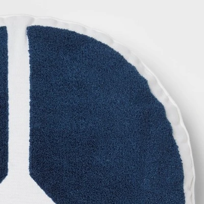 PeaceKids' Kids' Throw Pillow Navy - Pillowfort™ 5 PeaceKids' Kids' Throw Pillow Navy - Pillowfort™ - Image 3