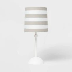 Striped Kids' Accent Lamp Gray - Pillowfort™ 10 Striped Kids' Accent Lamp Gray - Pillowfort™ -Pillowfort GUEST 5ccdc555 0a09 42f6 aac2 91cbf842878a