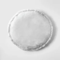 Faux Fur Floor Kids' Pillow Gray - Pillowfort™ -Pillowfort GUEST 5d2fa08c 6cf2 4173 b75e c060d6f100d2