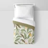 Toddler Botanical Print Kids' Comforter Green - Pillowfort™ -Pillowfort GUEST 5e7e397e fef4 4c2c a624 30cd0babe80a