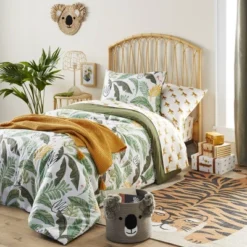 Twin Rattan Kids' Bed Natural - Pillowfort™ -Pillowfort GUEST 64ab9aeb 410c 4a12 9a31 ee15f315b726 4