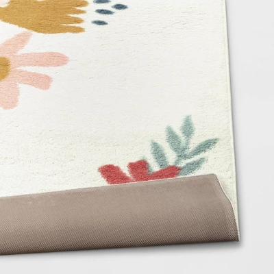 In The Garden Kids' Area Rug Pink - Pillowfort™ 5 In The Garden Kids' Area Rug Pink - Pillowfort™ - Image 3