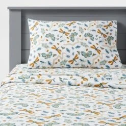 Insect Print Cotton Kids' Sheet Set - Pillowfort™ -Pillowfort GUEST 6dd65253 3256 4c8d be92 1bf10f587fe1