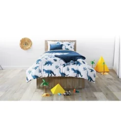 Dinosaur Value Multi-Piece Kids' Bedding Set Watercolor Blue - Pillowfort™ -Pillowfort GUEST 6e895af7 c795 4463 ae3f a72b6625f847