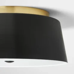 Semi Flushmount Kids' Ceiling Light Black/Gold - Pillowfort™ -Pillowfort GUEST 737a517b a9a1 4003 9a6d 2d104e52a016