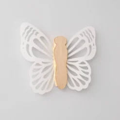 Butterfly Wood Lit Kids' Wall Decor Cream - Pillowfort™ 9 Butterfly Wood Lit Kids' Wall Decor Cream - Pillowfort™ -Pillowfort GUEST 7b038660 261a 42af 8baa 03a5b9a54a2c