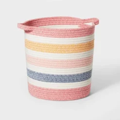 Striped Coiled Rope Kids' Storage Bin - Pillowfort™ -Pillowfort GUEST 80881529 d51b 4276 9202 2ce79d31daa0