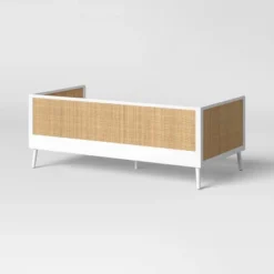 Rattan And Wood Kids' Daybed White - Pillowfort™ 12 Rattan And Wood Kids' Daybed White - Pillowfort™ -Pillowfort GUEST 8444560c 58cf 4c96 81de faa1dbba6859