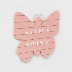 Pillowfort 13 Butterfly Kids' Letterboard - Pillowfortâ˘