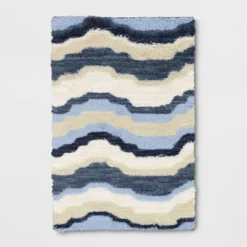 Waves Area Kids' Rug Blue/Green - Pillowfort™ -Pillowfort GUEST 88b37060 c8c9 4d23 807f 7acdc0429446