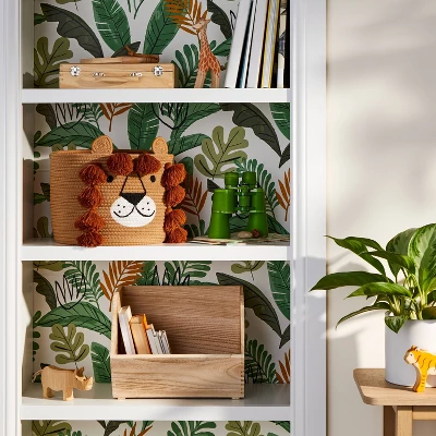 Lion Kids' Coiled Rope Basket - Pillowfort™ 3 Lion Kids' Coiled Rope Basket - Pillowfort™