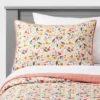 Floral Cotton Reversible Kids' Sham - Pillowfort™