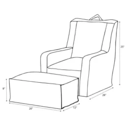 Sensory Friendly Kids’ Chair With Ottoman - Pillowfort™ -Pillowfort GUEST a3a5e41a 2725 4eb6 9953 cf664355bb8c