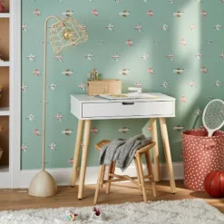 Rattan Kids' Floor Lamp Natural - Pillowfort™ -Pillowfort GUEST af79cdce e33f 4f95 8b0f caf6cdeea39d