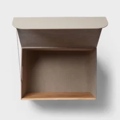 Large Natural Wood Rectangular Kids' Storage With Lid Gray - Pillowfort™ -Pillowfort GUEST afacd5d9 f967 4f16 a1f8 dee1d32dc1b0