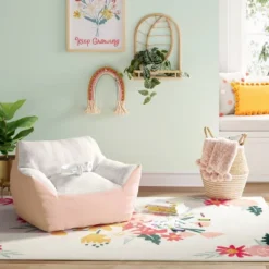 Chambray Kidsâ Bean Bag Chair - Pillowfortâ˘