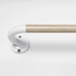 Blackout Kids' Curtain Rod Natural Wood/White - Pillowfort™ 9 Blackout Kids' Curtain Rod Natural Wood/White - Pillowfort™ -Pillowfort GUEST c79cd4e8 6019 4b07 a1be 514978eec1d8