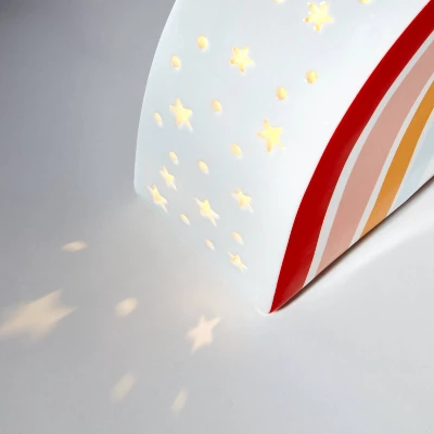 Rainbow Dual Kids' Light Lamp Pink - Pillowfort™ 6 Rainbow Dual Kids' Light Lamp Pink - Pillowfort™ - Image 4