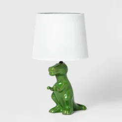 Dinosaur Kids' Table Lamp Green - Pillowfort™ -Pillowfort GUEST cac86f5f 7976 4338 a4ff da1c7dbc99cb