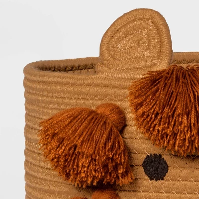 Lion Kids' Coiled Rope Basket - Pillowfort™ 4 Lion Kids' Coiled Rope Basket - Pillowfort™ - Image 2