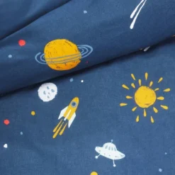 Space Kids' Duvet Cover Navy - Pillowfortâ˘