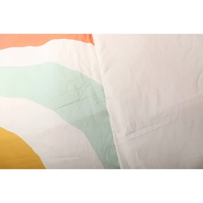 Placed Rainbow Duvet Cover - Pillowfort™ 3 Placed Rainbow Duvet Cover - Pillowfort™