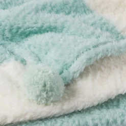 Teddy Bear Striped Kids' Throw Plush - Pillowfort™ -Pillowfort GUEST eb5997a0 e7c4 4b16 b5fd b4bfbb4c4865