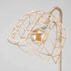 Rattan Kids' Floor Lamp Natural - Pillowfort™ -Pillowfort GUEST fb5d3f56 b405 49d1 936e 2de07162582c