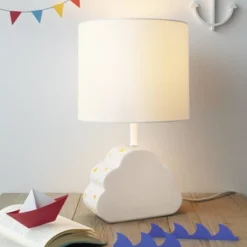 Cloud Dual Light Figural Kids' Lamp White - Pillowfort™ -Pillowfort GUEST fcb0f618 4086 4982 bce7 2bd4a7b66078